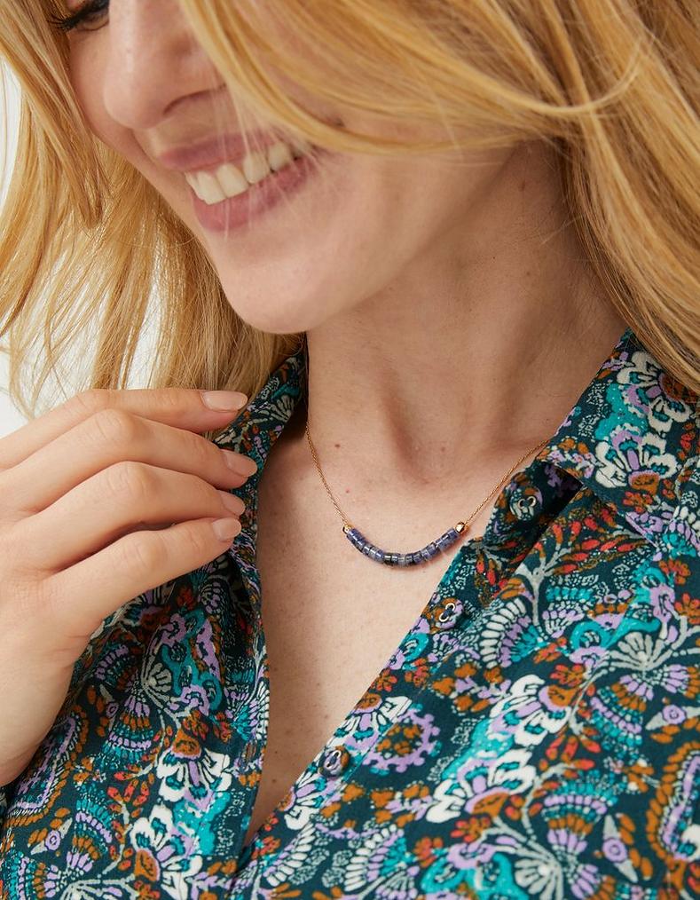 Threaded Bead Necklace