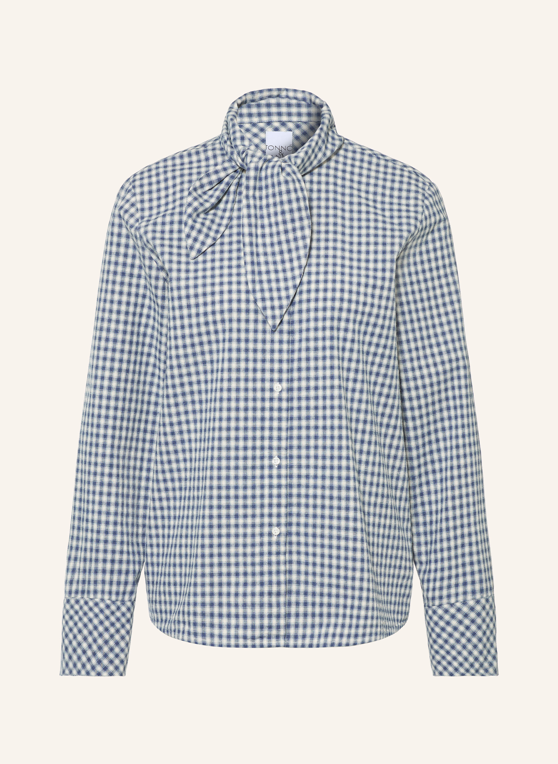 TONNO & PANNA Schluppenbluse aus Flanell