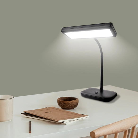 LED-Tageslichtleuchte »Titus«, 6,5W, 800 lm, tageslichtweiß, schwarz