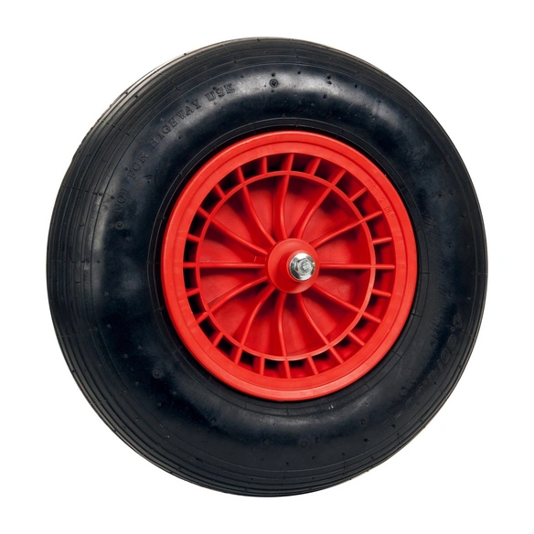 Ersatzrad, »10124«, Ø 40 cm, schwarz/rot, pannenfrei