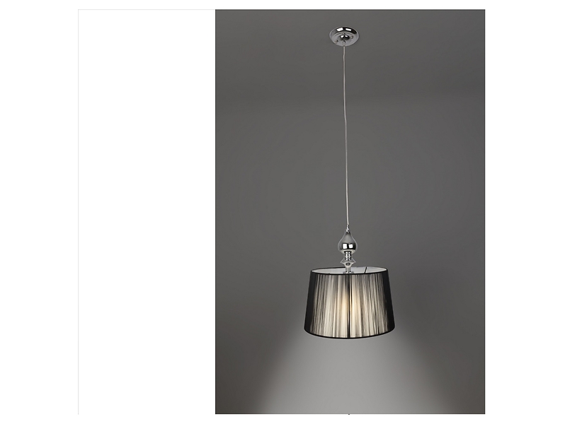 Lampa wisząca Gillena metalowa czarna