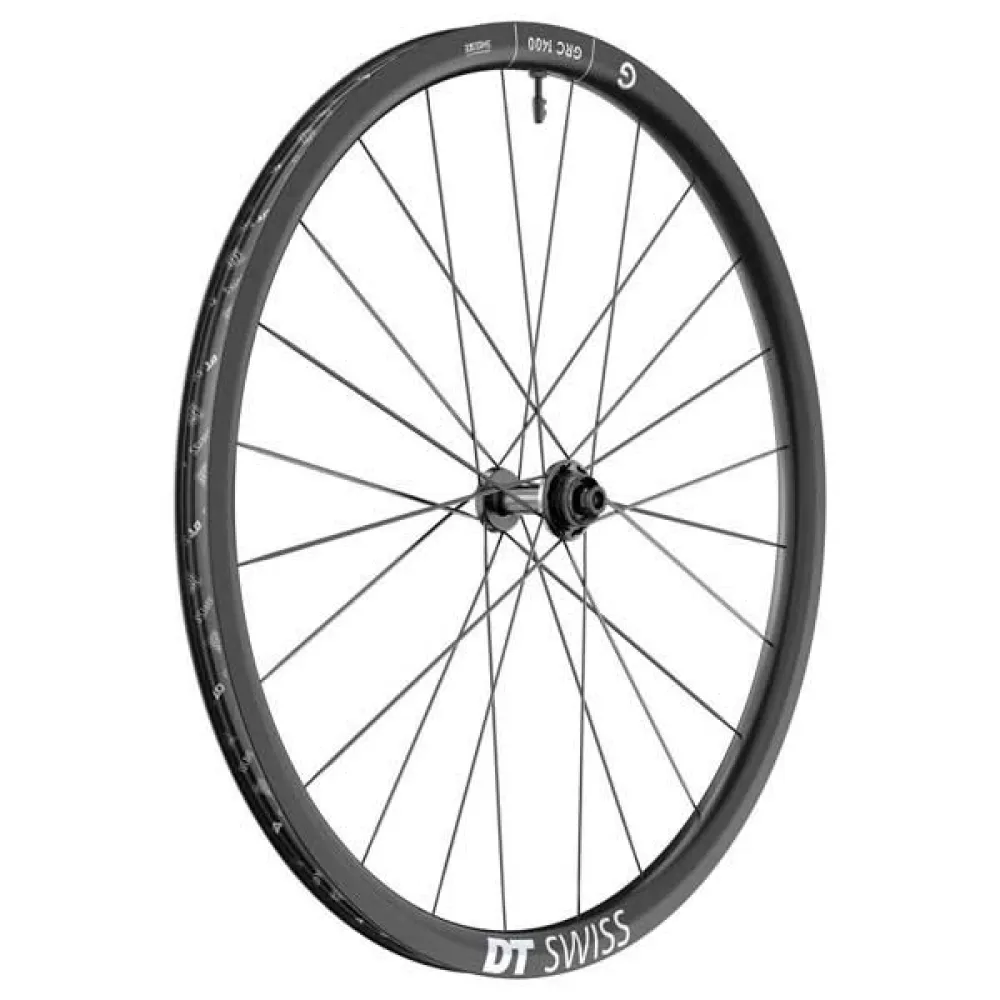 DT Swiss GRC 1400 Dicut Disc CL Tubeless Presta 26-35mm gravel front wheel