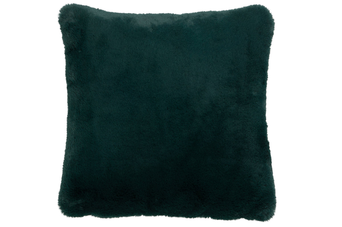 J-Line kussen Cutie – polyester – donkergroen
