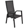 Lesli Living bistrostoel Mojito - antraciet - 59x69x110cm