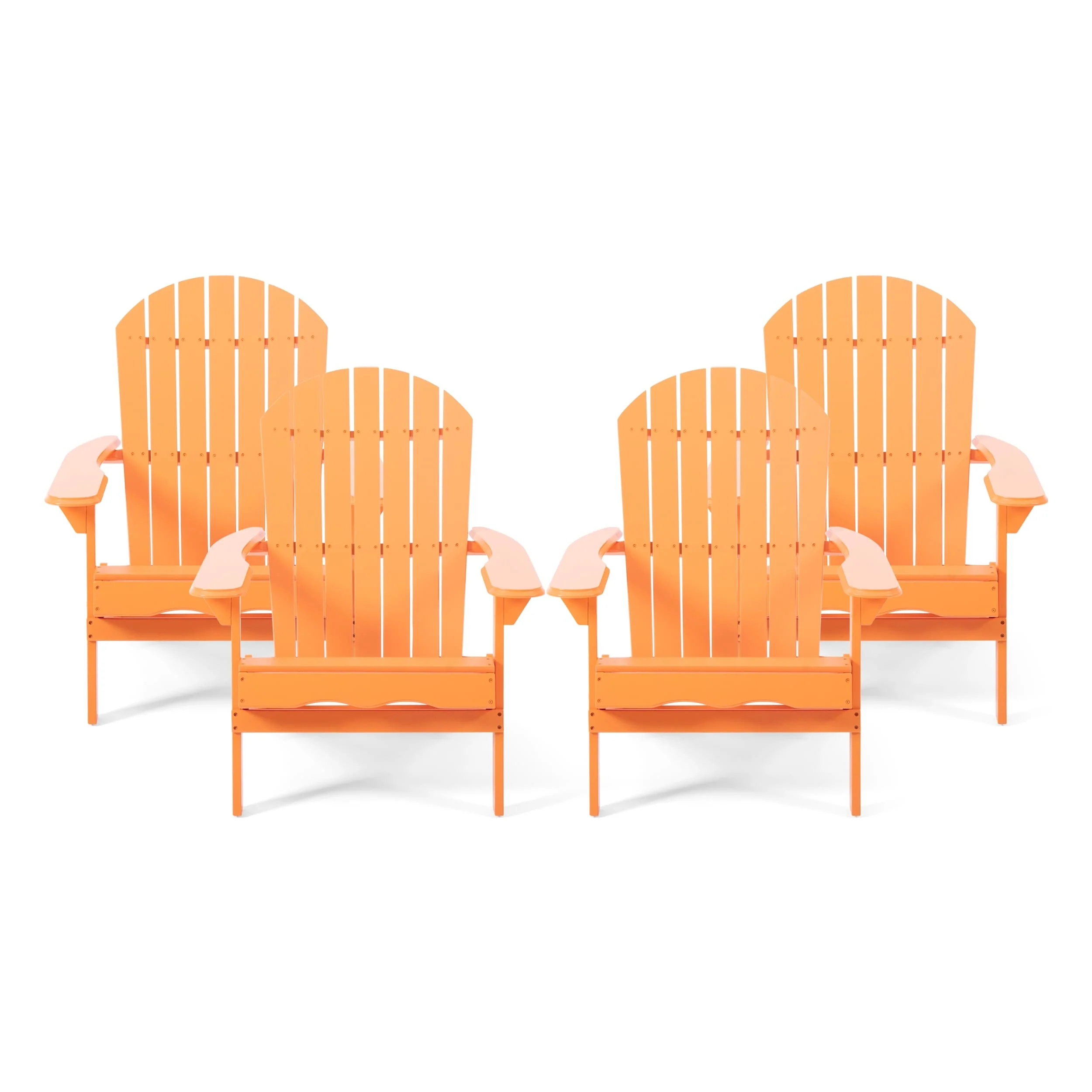 Malibu Outdoor Acacia Wood Adirondack Chair (Set of 4) by Christopher Knight Home - 35.75 W x 29.50 L x 34.25 H