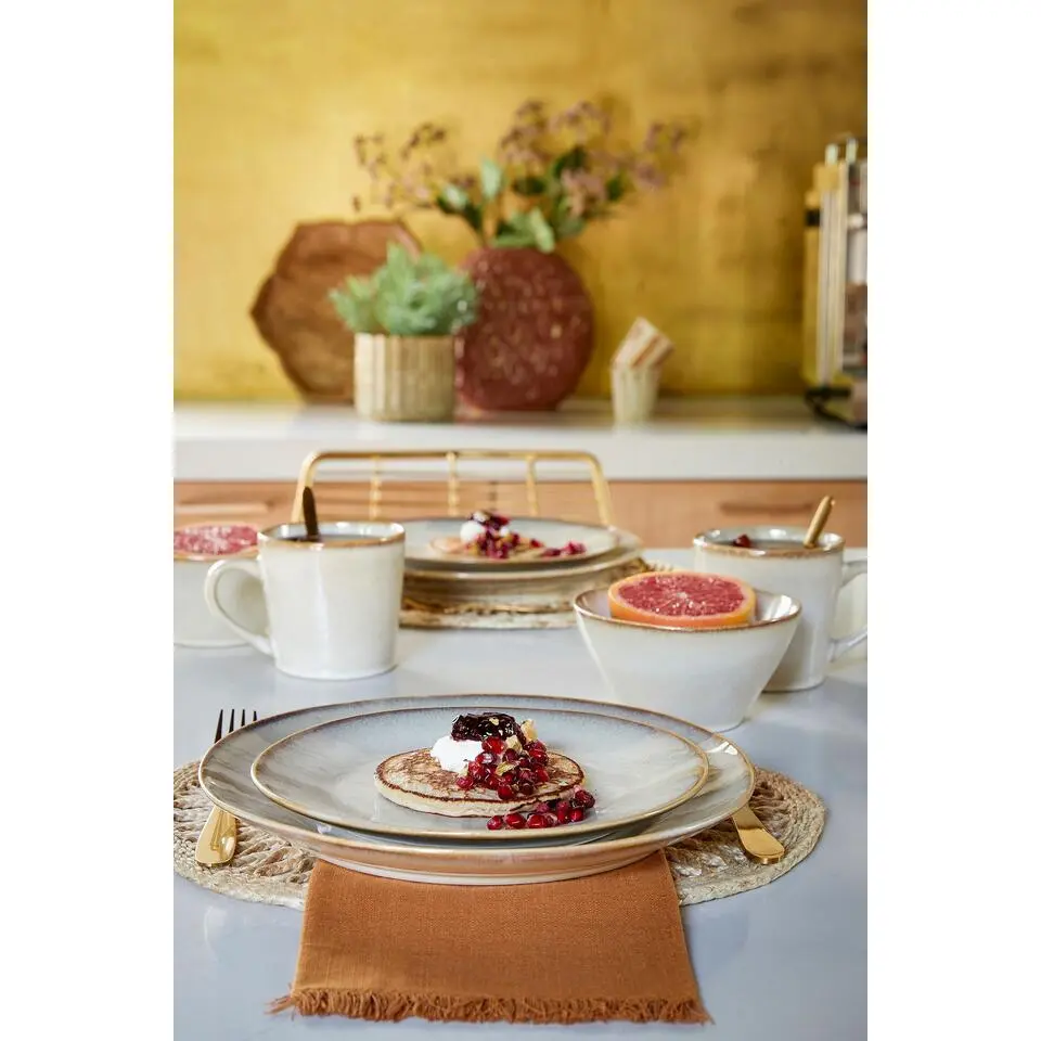 Mica Decorations Racco Serviesset 4 Persoons - Beige