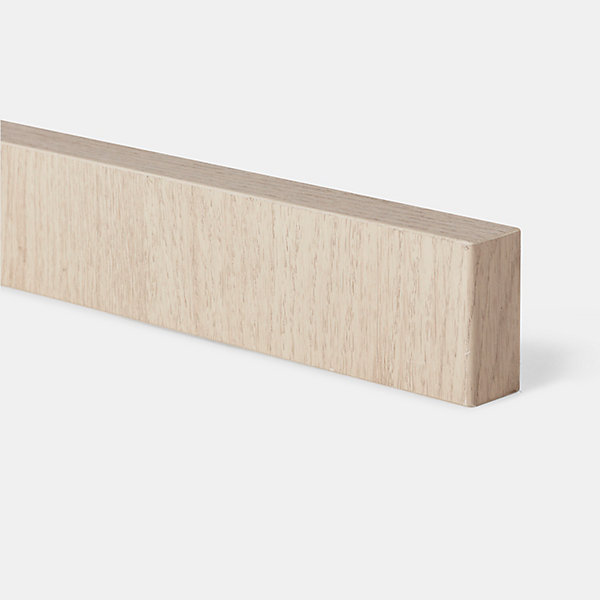 Bandeau de four Chia chêne clair l. 59,7 cm x H. 5,8 cm GoodHome