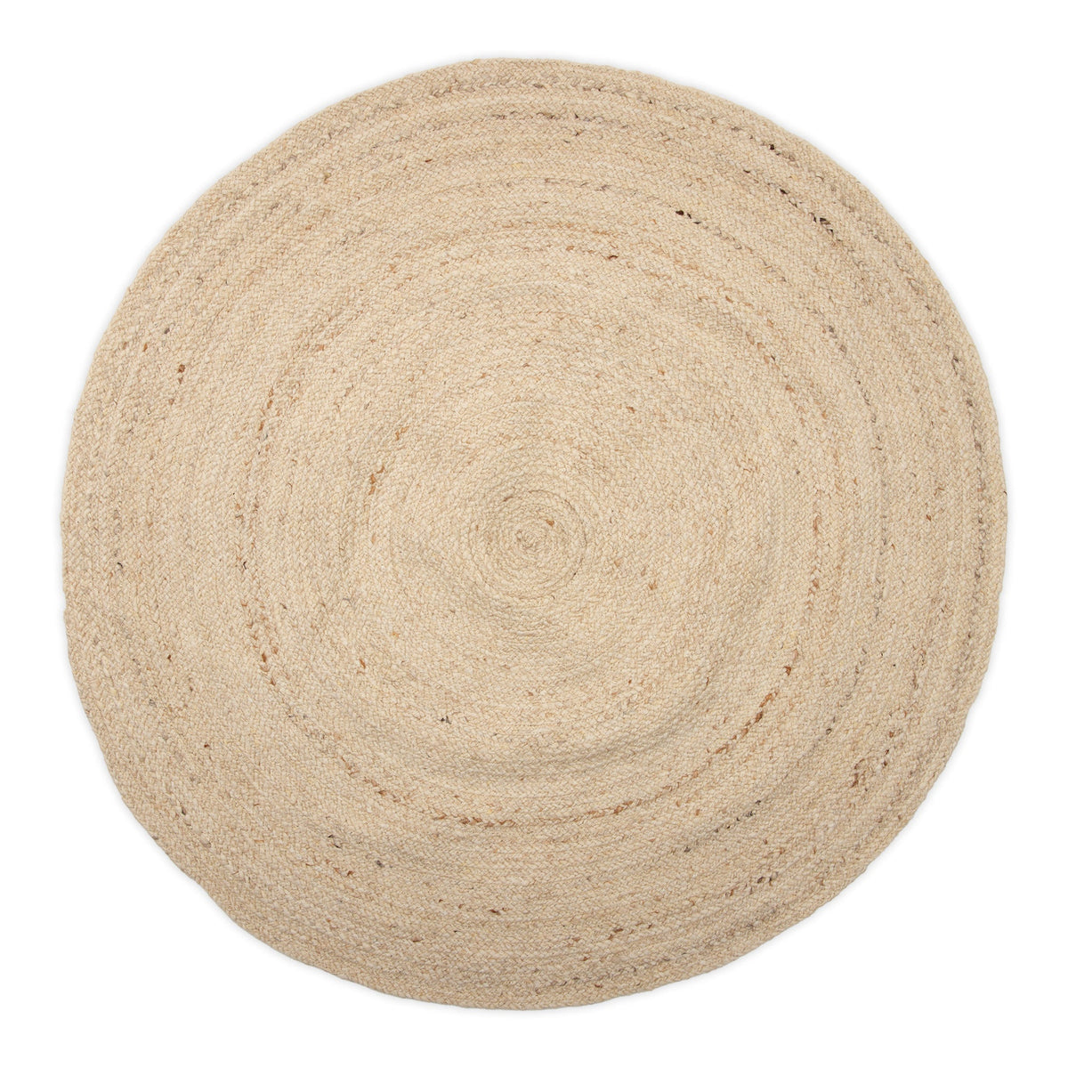 Mrcarpet vloerkleed Labyrint - Wol - beige/ivoor - Ø160 cm
