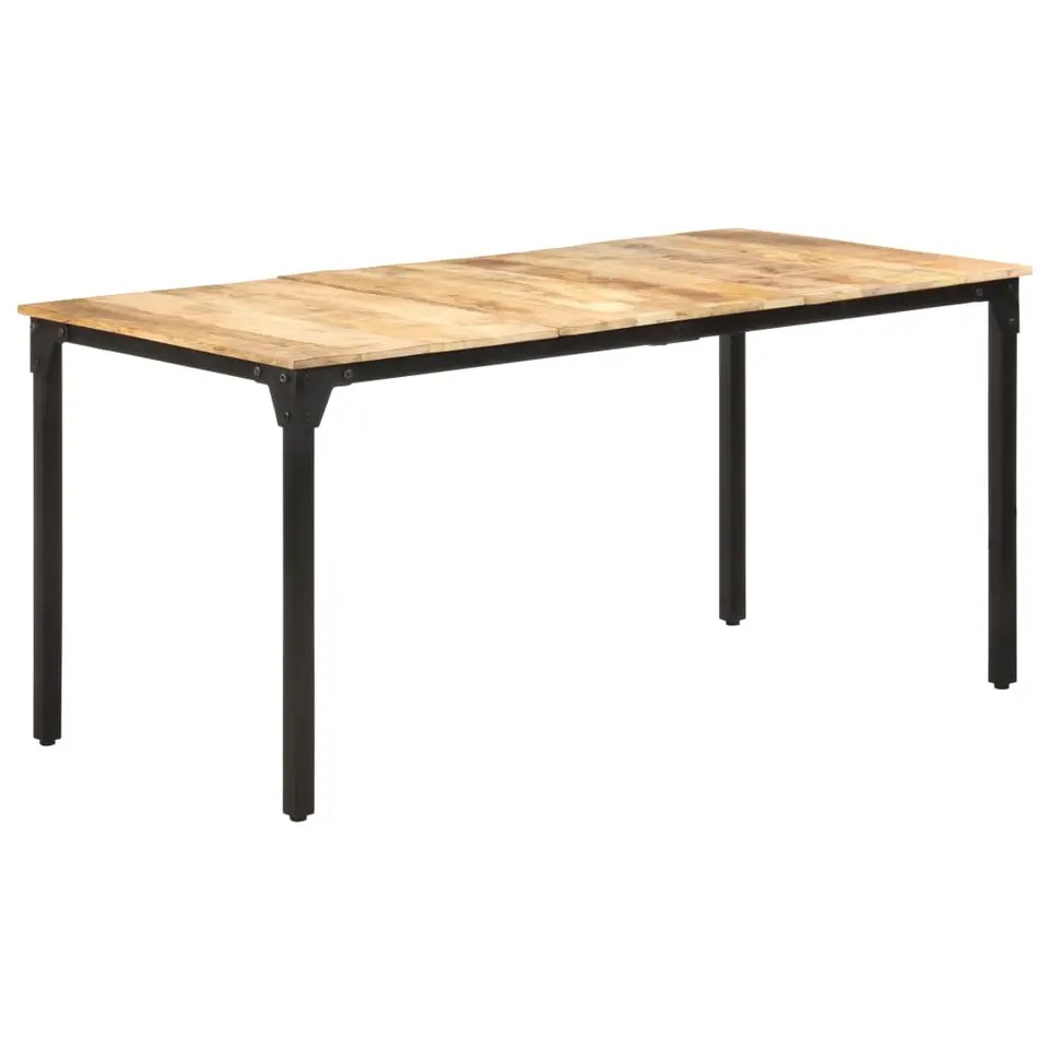vidaXL - Eettafel - Bruin - Hout - 160 x 80 x 76 cm