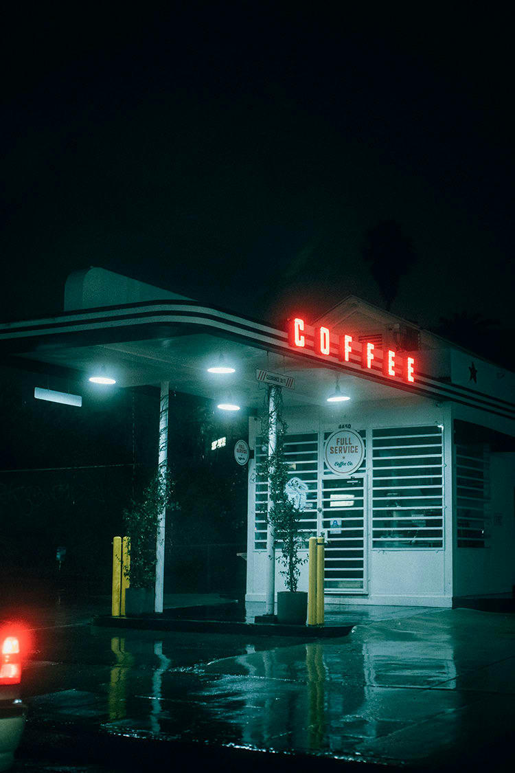COFFEE - Photographie d'art d'Arnaud Moro 30x45 cm sur plexi