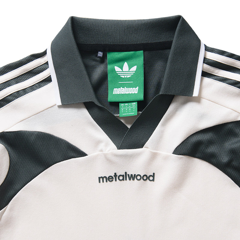 Metalwood x Adidas Polo - Chalk White