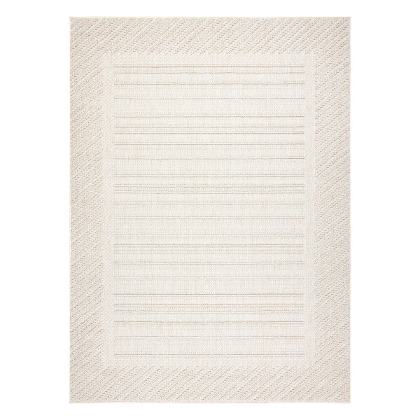 Dywan JERSEY 19261 krem - Ramka pętelkowy, strukturalny BOHO 60x100 cm