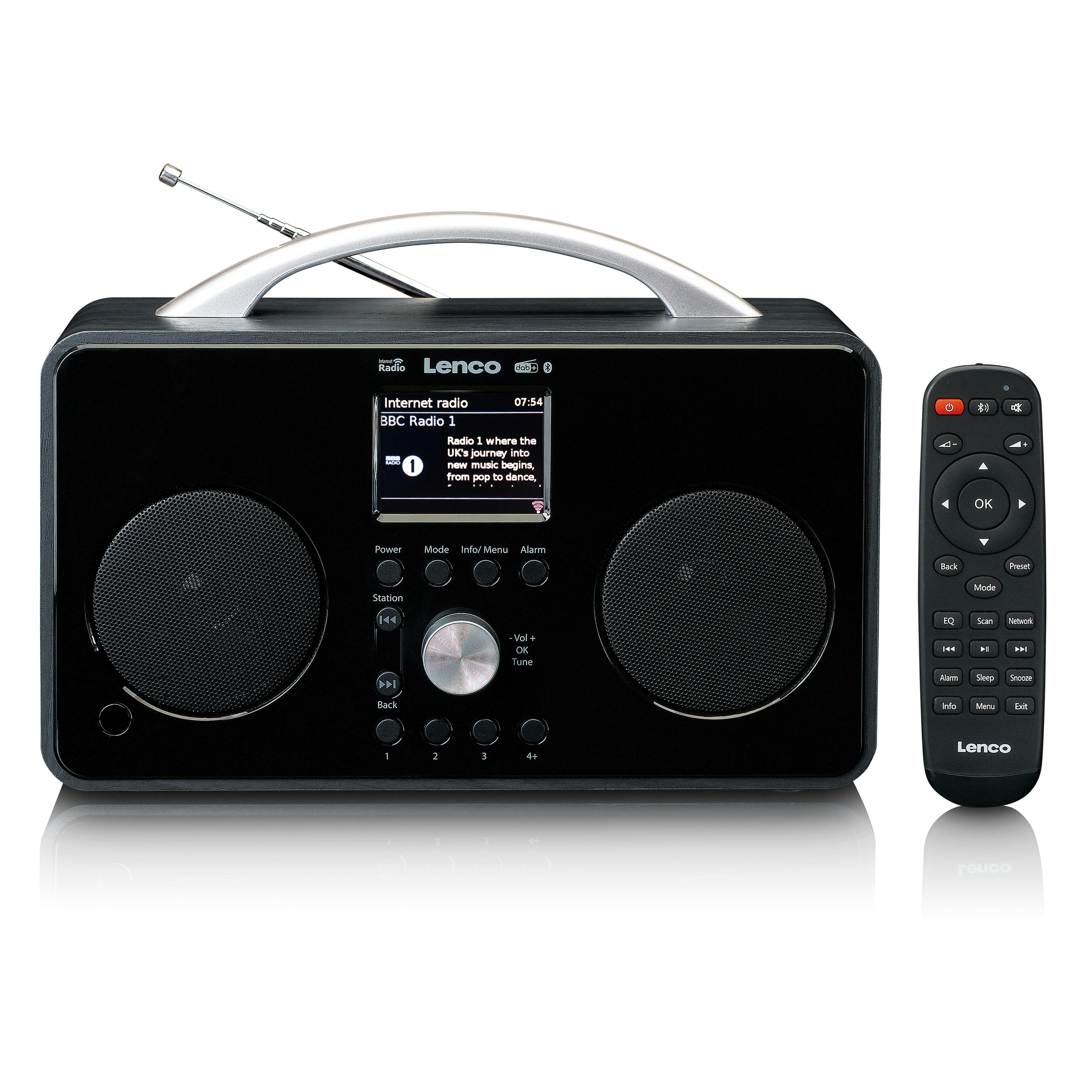 - Lenco PIR-645BK - Radio FM / Internet / DAB+ avec bluetooth noir