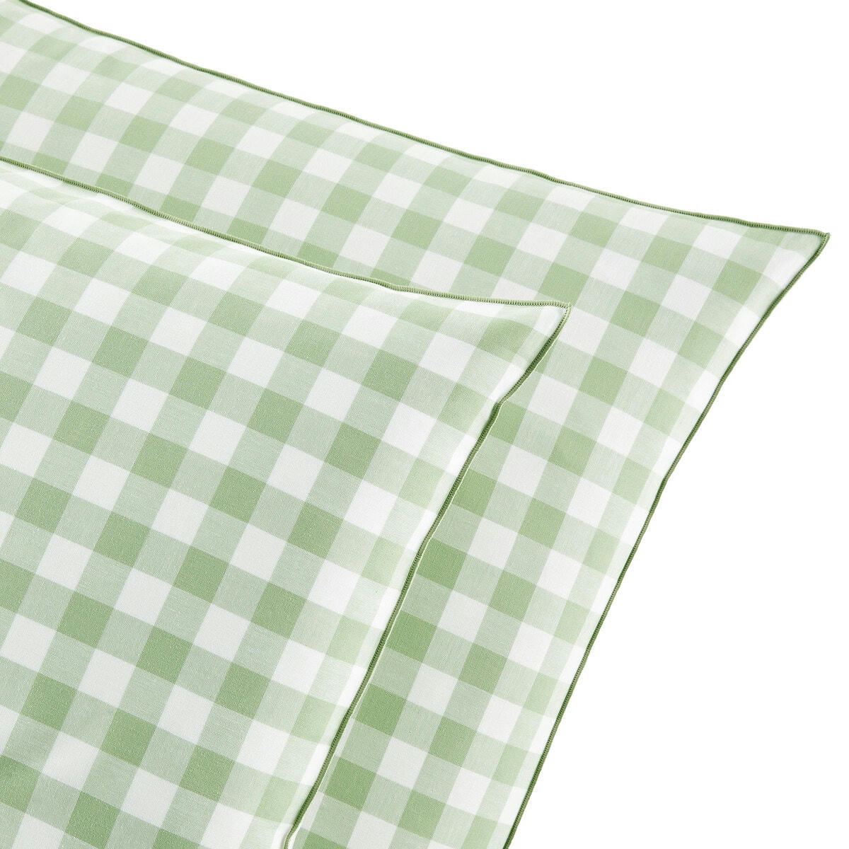 Taie d'oreiller enfant coton, Veldi vert