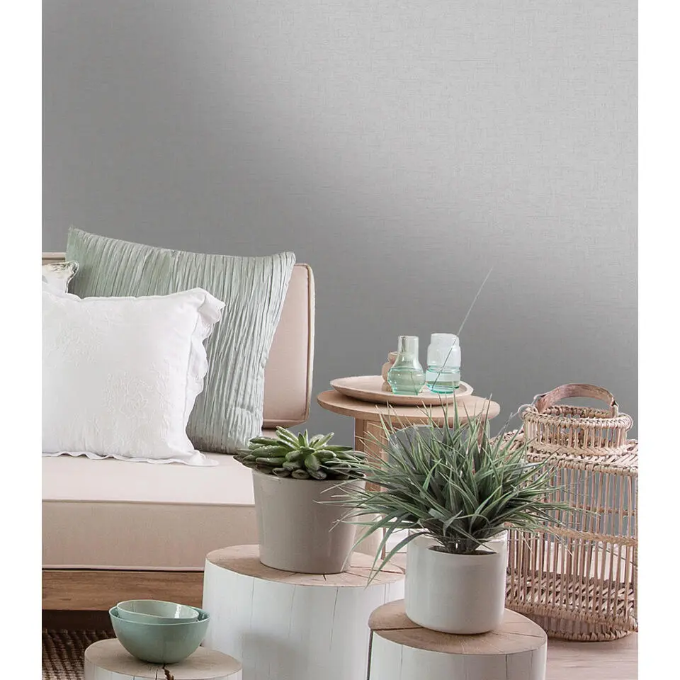 Dutch Wallcoverings - Indulgence Texture grey - 0,53x10,05m