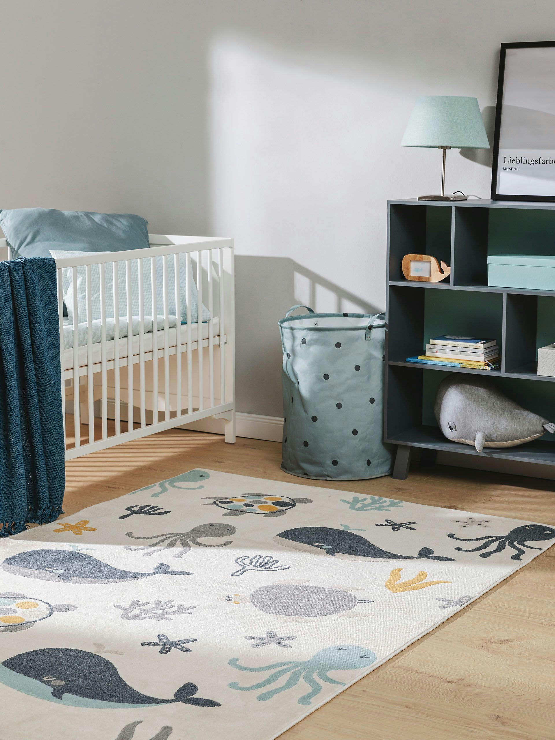 FABIUS - Tapis enfant multicouleur 160x230