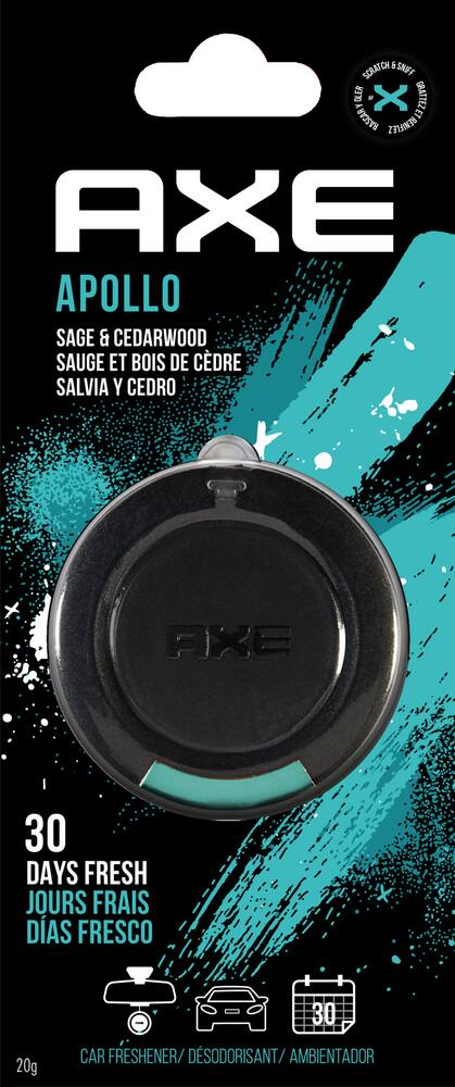 Axe Apollo 3D Hanging Gel Car Air Freshener, 1-pk