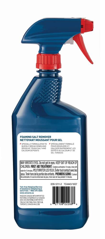 SIMONIZ Car Salt Remover Spray, 473-mL