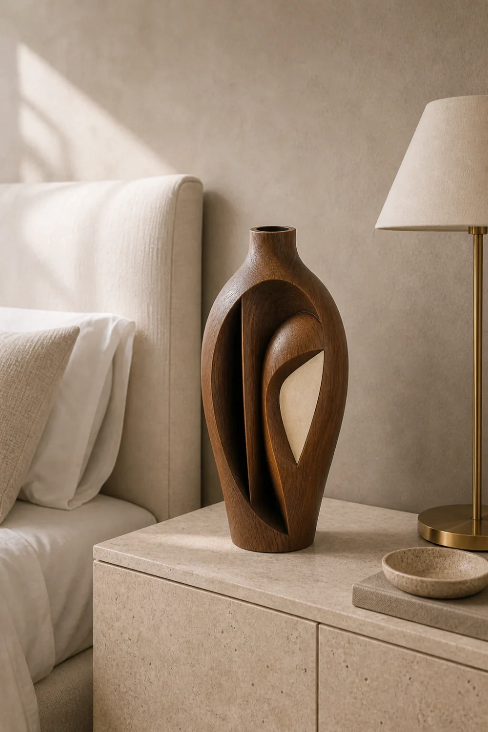 Vase Wood Sculpture #WG109