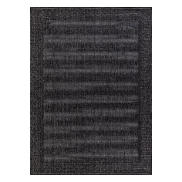 Dywan TIMO 5979 SZNURKOWY SIZAL outdoor ramka czarny 180x270 cm