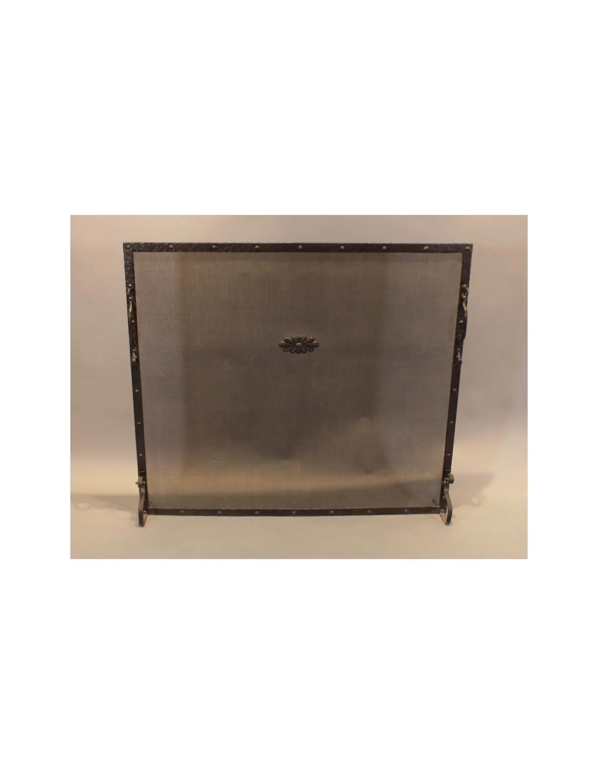 46860. Tall 1920's Fire Screen Circa 1920's