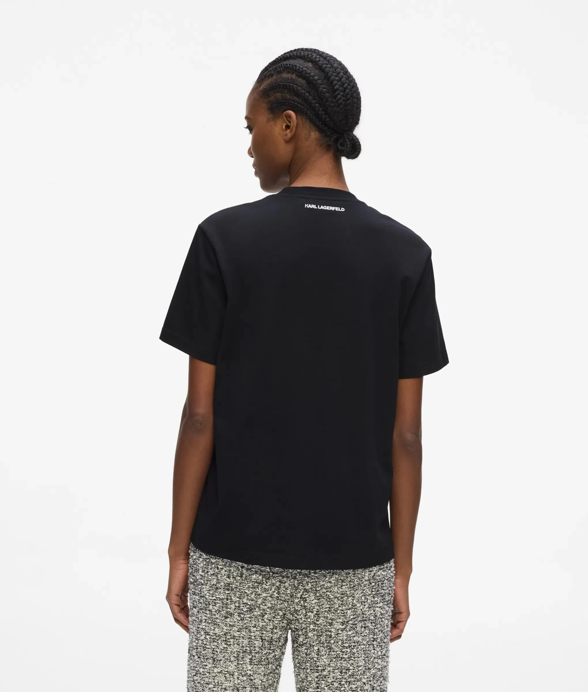 T-shirt en bouclé Signature