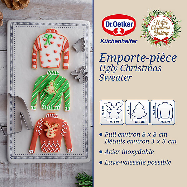 Ensemble de 3 emporte-pièces 