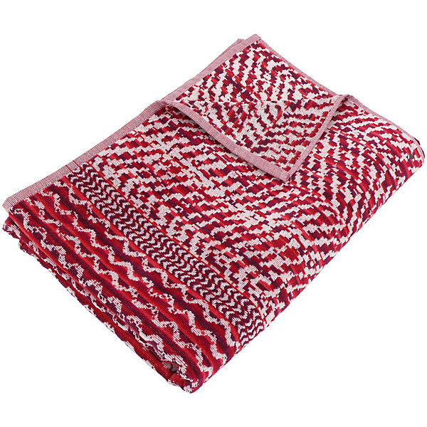 Drap de plage coton et éponge 100x180 cm MALUA 380 g/m² rouge
