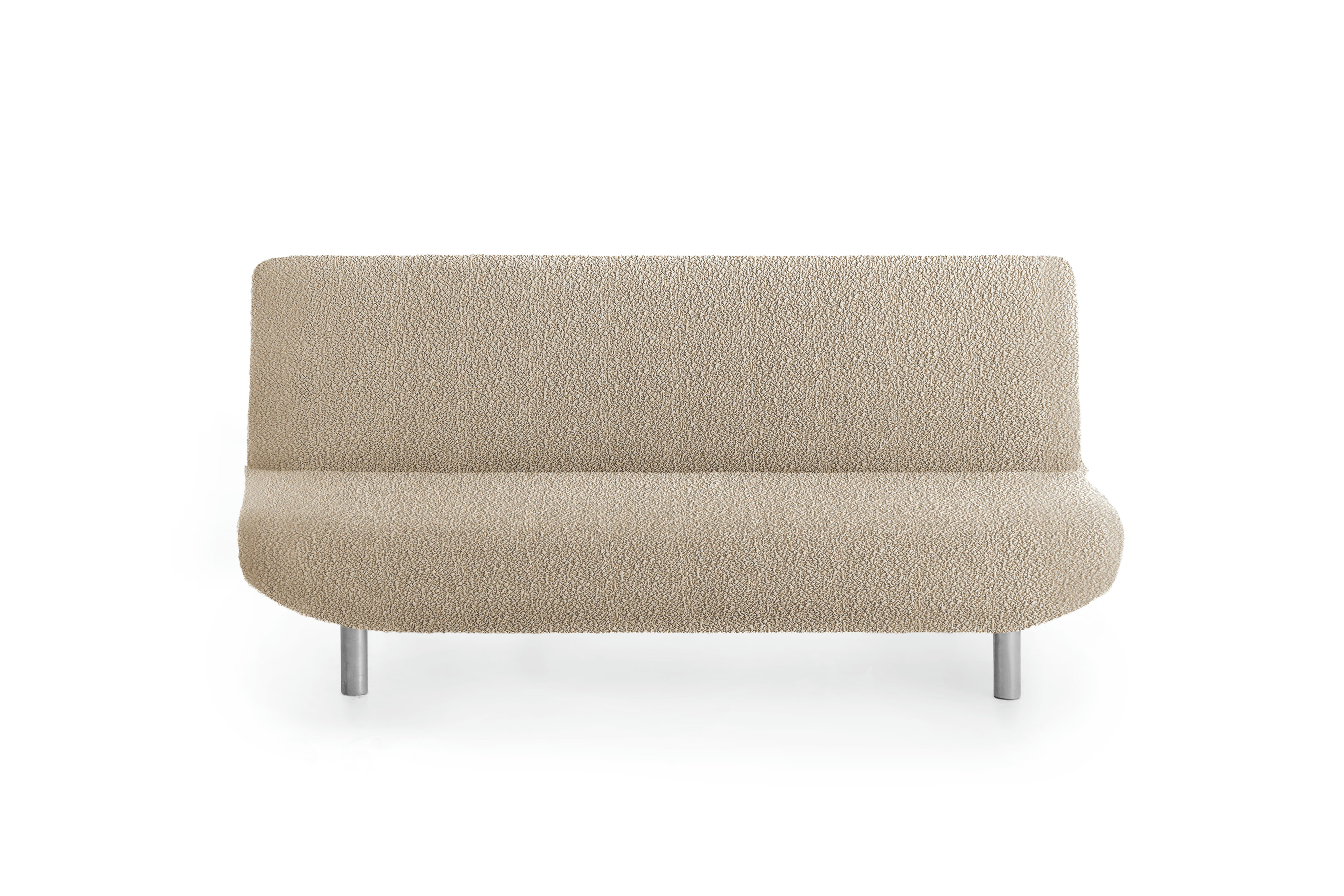 EYSA - Housse de canapé click clack extensible beige 180 - 230 cm