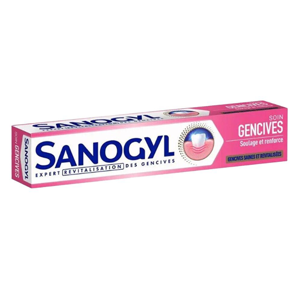 Dentifrice Sanogyl soin gencives soulage et renforce tube 75ml