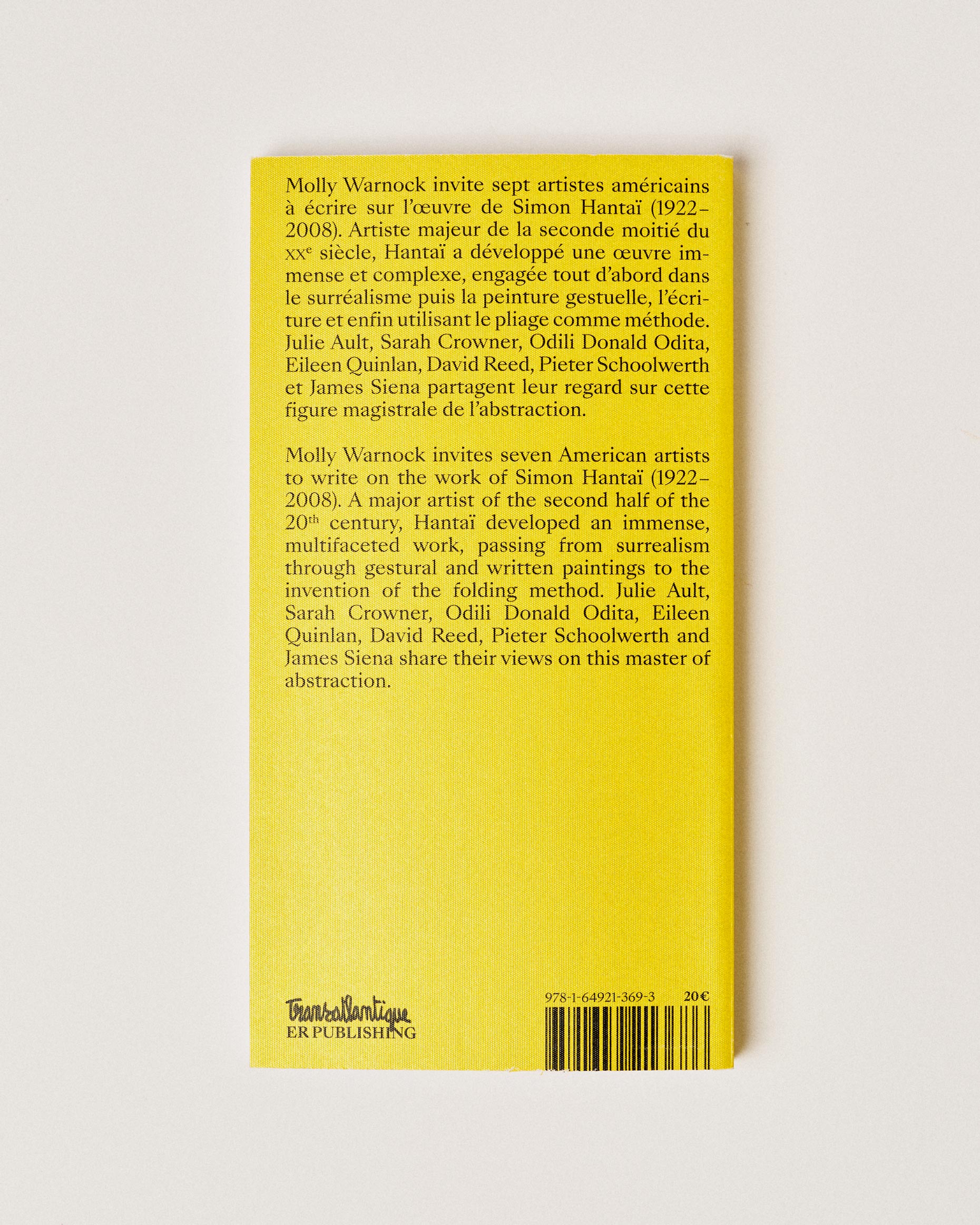Livre Transatlantique Simon H