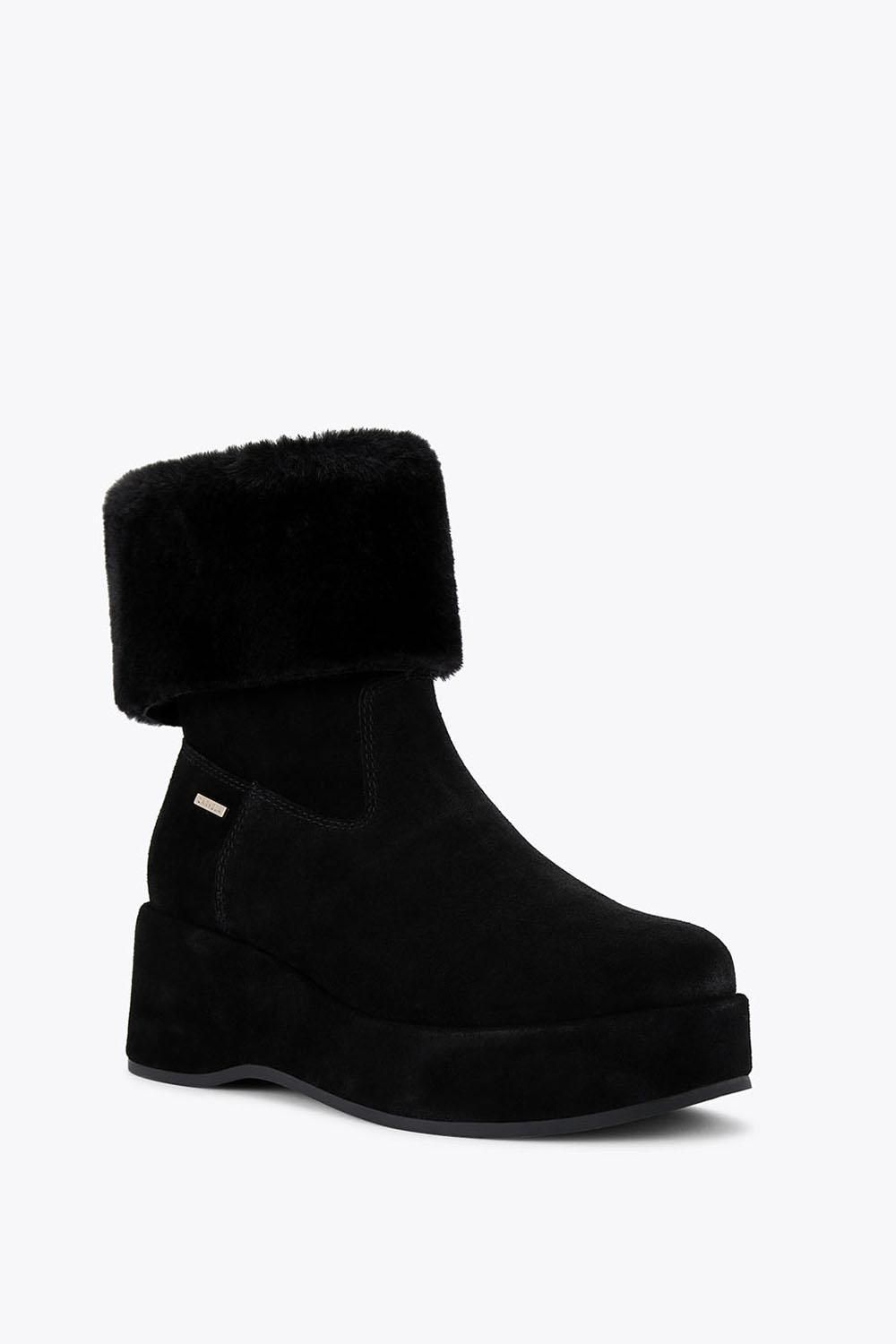 Carvela Apres Fur' Suede Boots