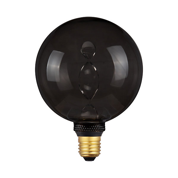 Ampoule LED à filament ADN globe E27 55lm 3,5W blanc chaud ⌀13,5 cm smokey
