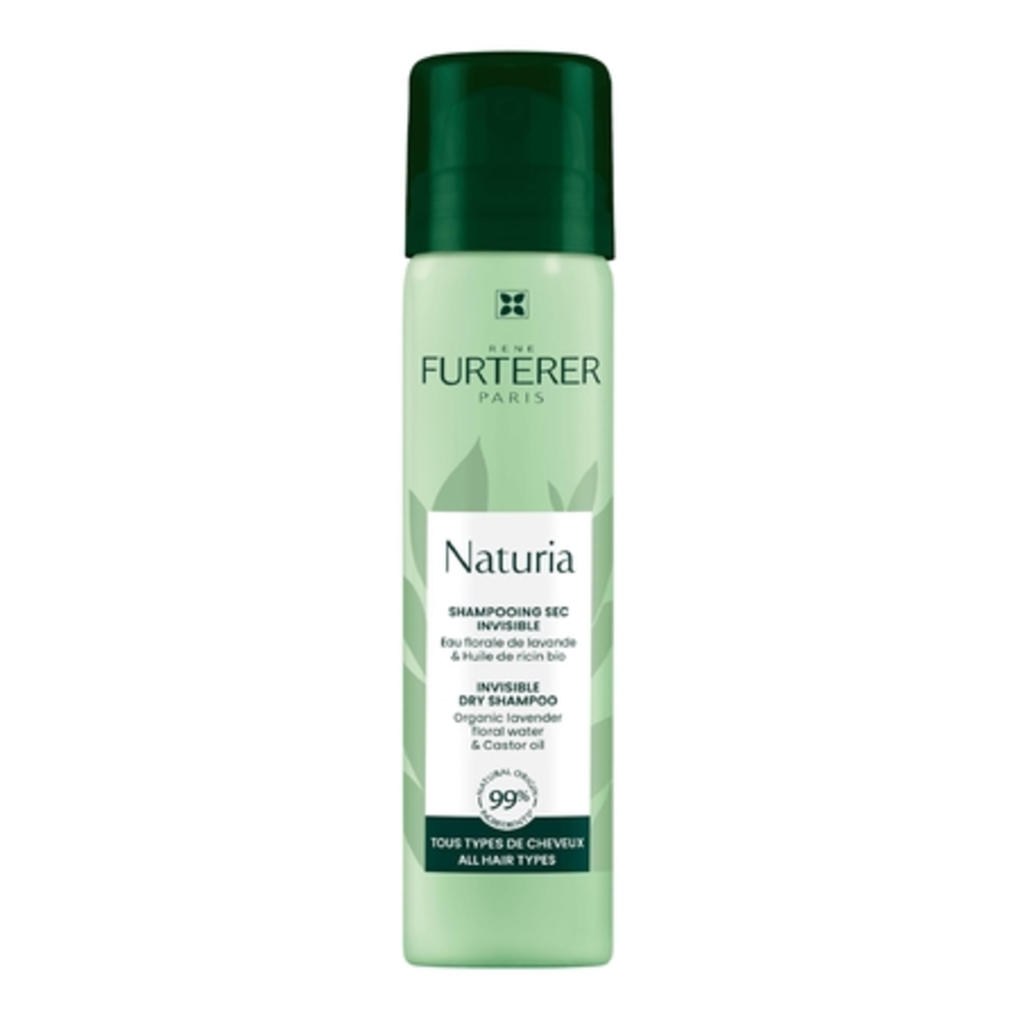 NATURIARené furterer shampooing sec invisible - shampoing sec naturel - naturia 75 ml