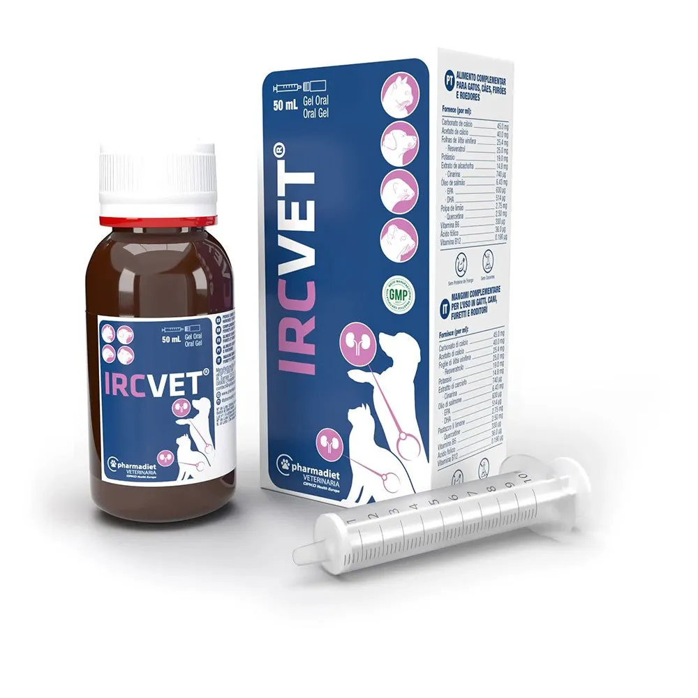 Pharmadiet Ircvet Gel Oral 50ml pet supplement
