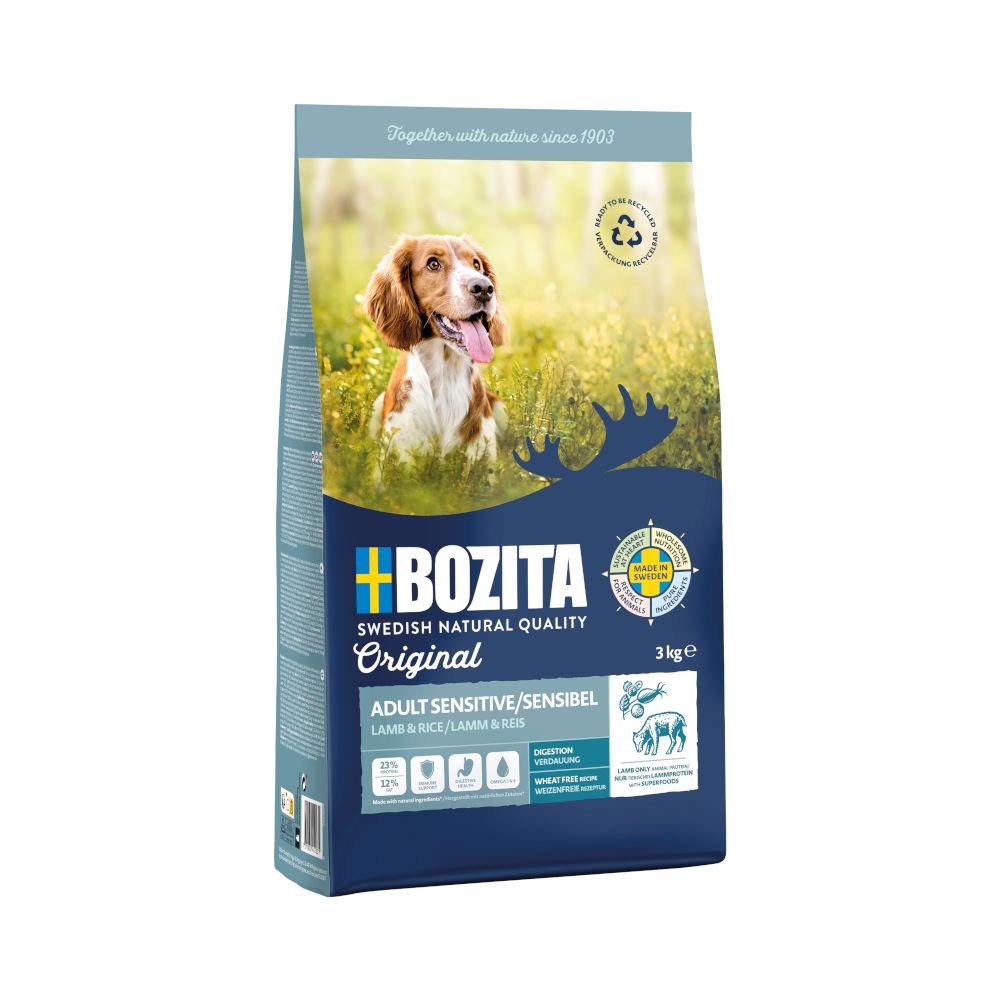 Bozita Original Sensitive Digestion Lamb & Rice - Wheat-Free