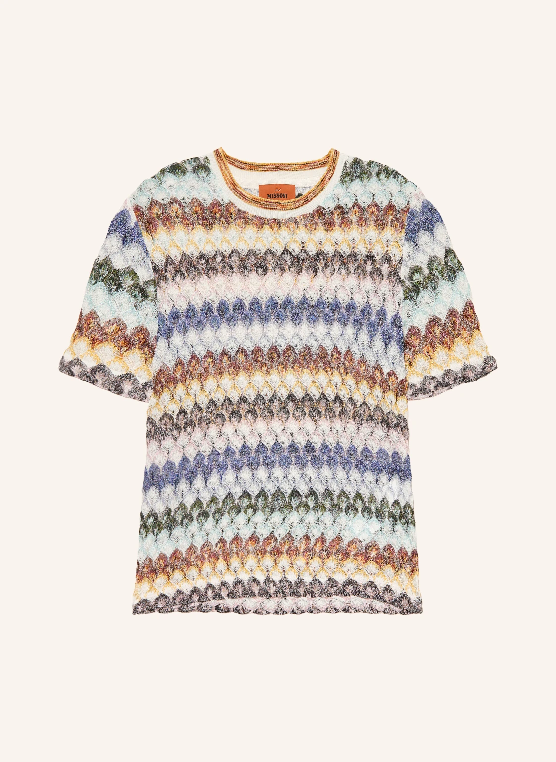 MISSONI Strickshirt mit Glitzergarn
