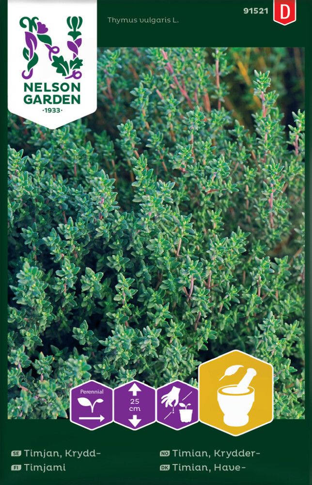 KRYDDERURTER NELSON GARDEN KRYDDERTIMIAN