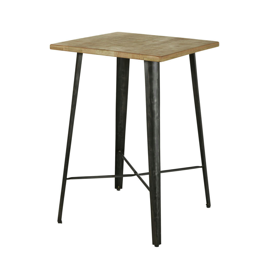 Manufacture Business - Table à manger haute professionnelle en manguier L70