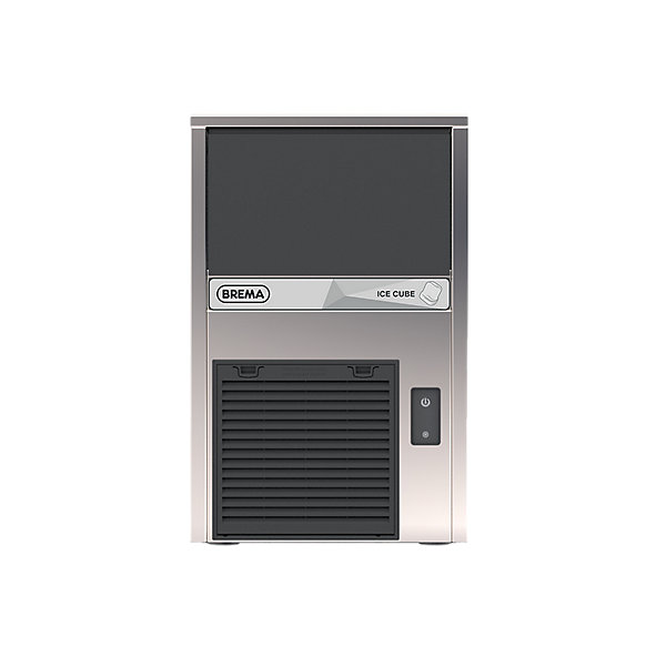 Machine à Glaçons Pleins 26 kg/24h. Réserve-Bac à Glaçons 6kg. Condenseur Air - BREMA