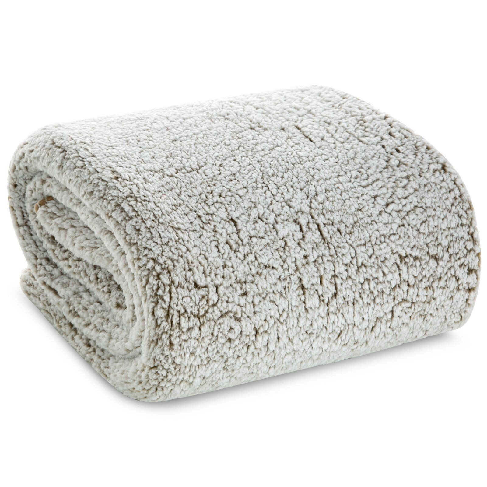 Miękki koc barankowy KOALA 200X220 beżowy