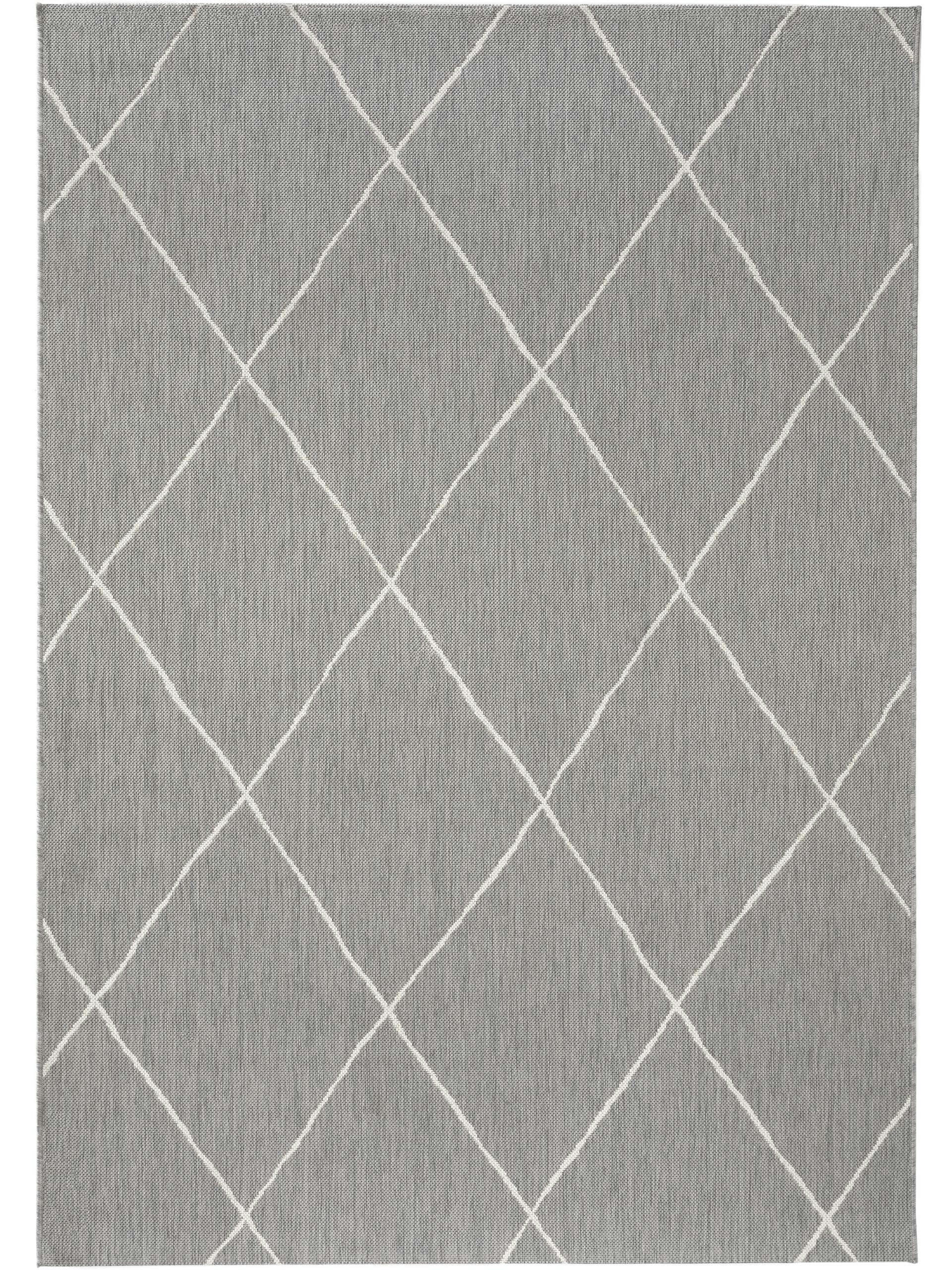 METRO - Tapis d'extérieur & intérieur gris 160x230