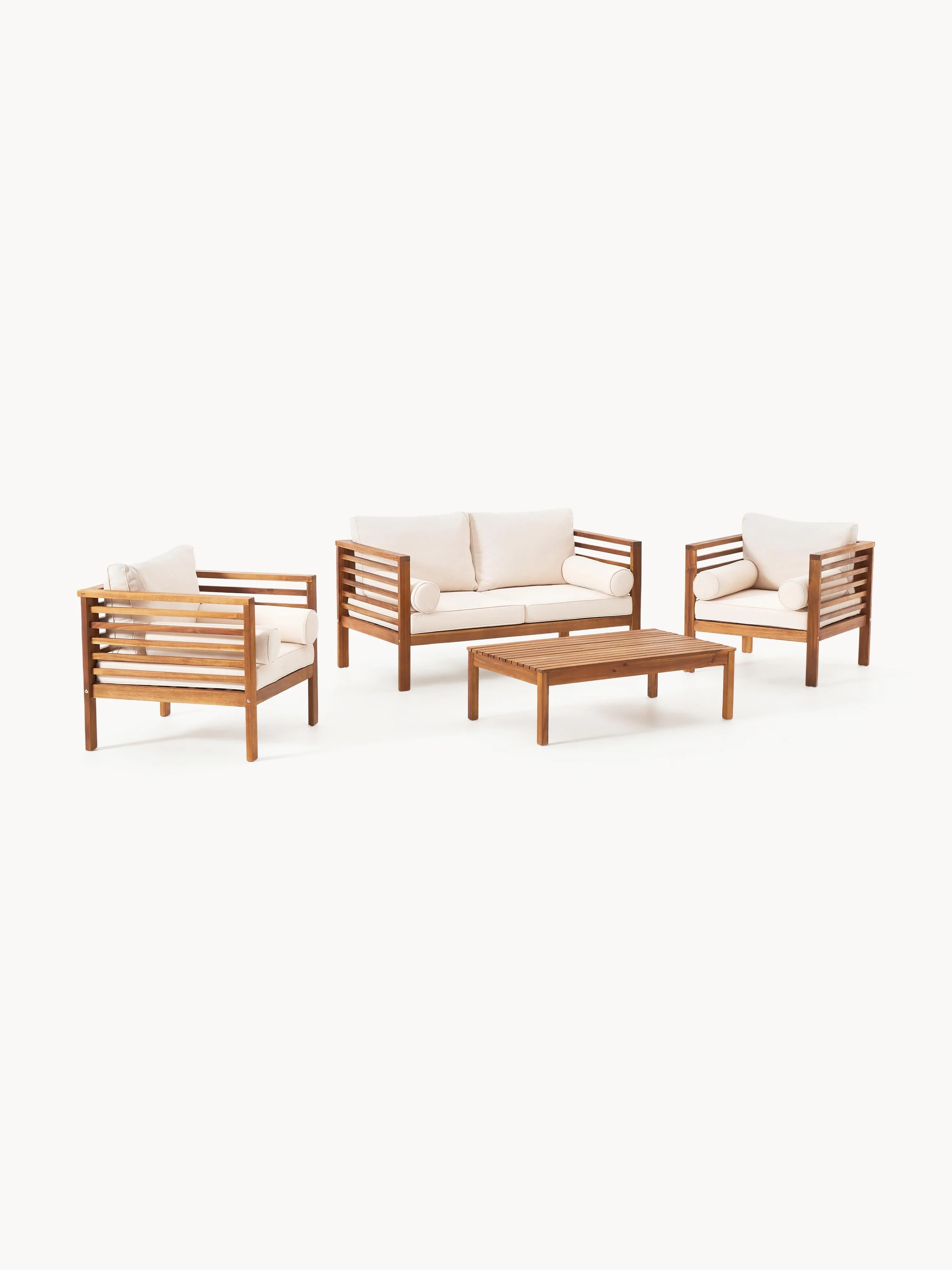 Garten-Lounge-Set Bo, 4er-Set