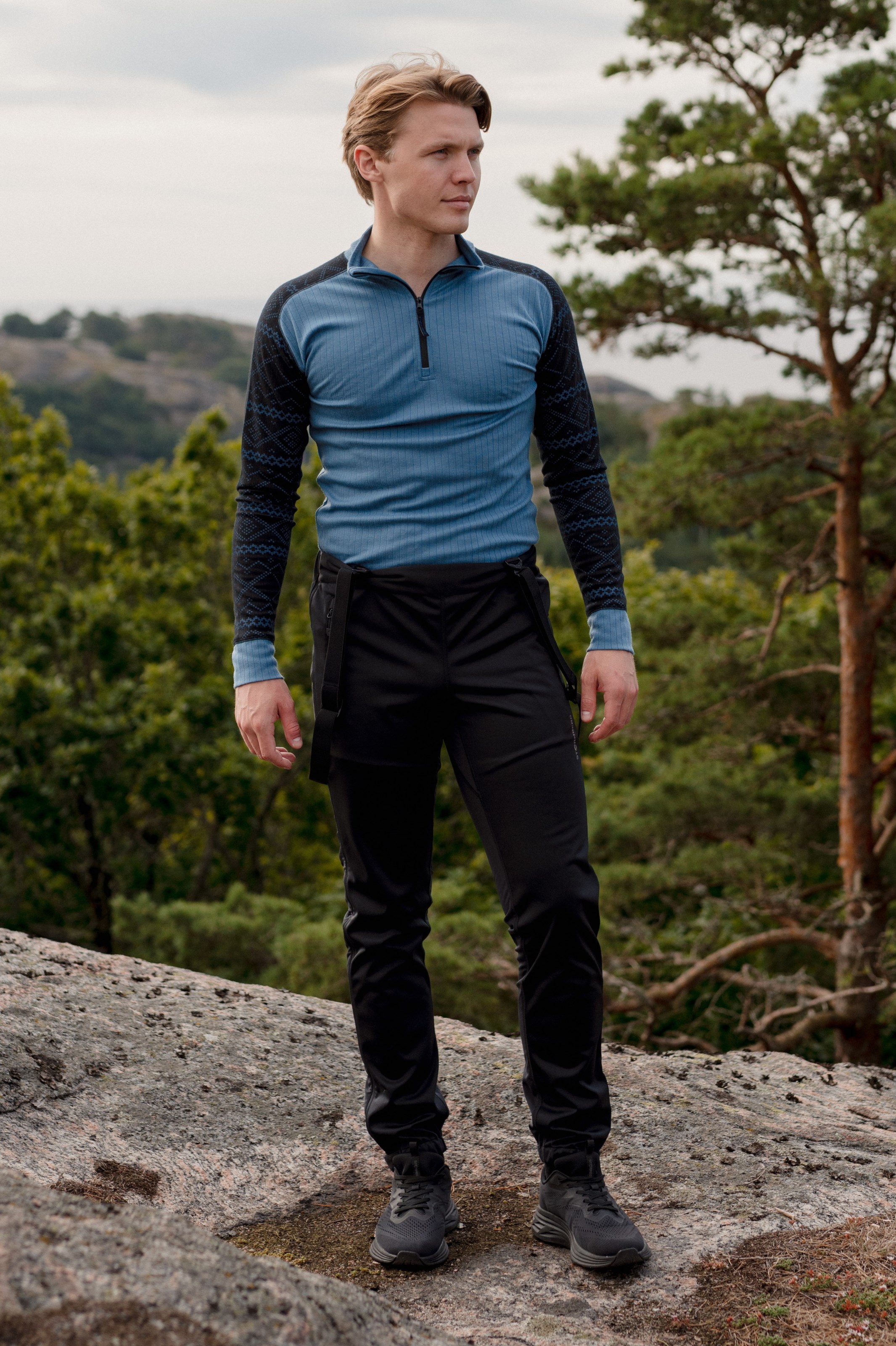 Halsafjell Half Zip trøye