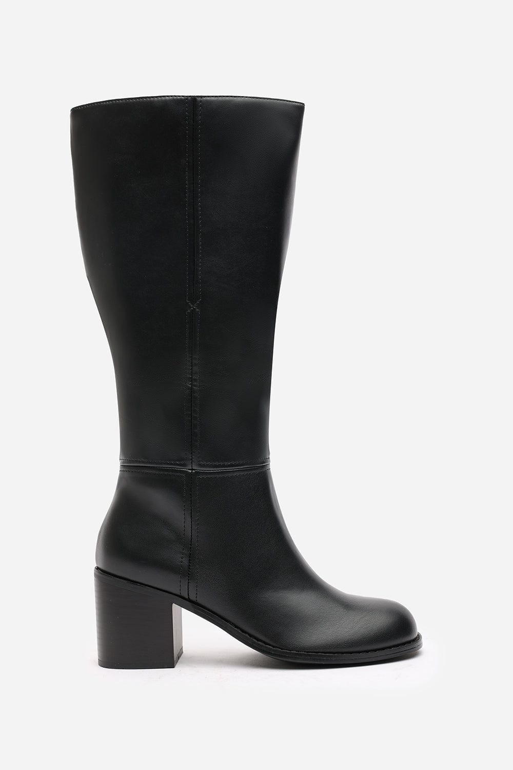 Where's That From Colette' Suede Knee High Block Heel Boot