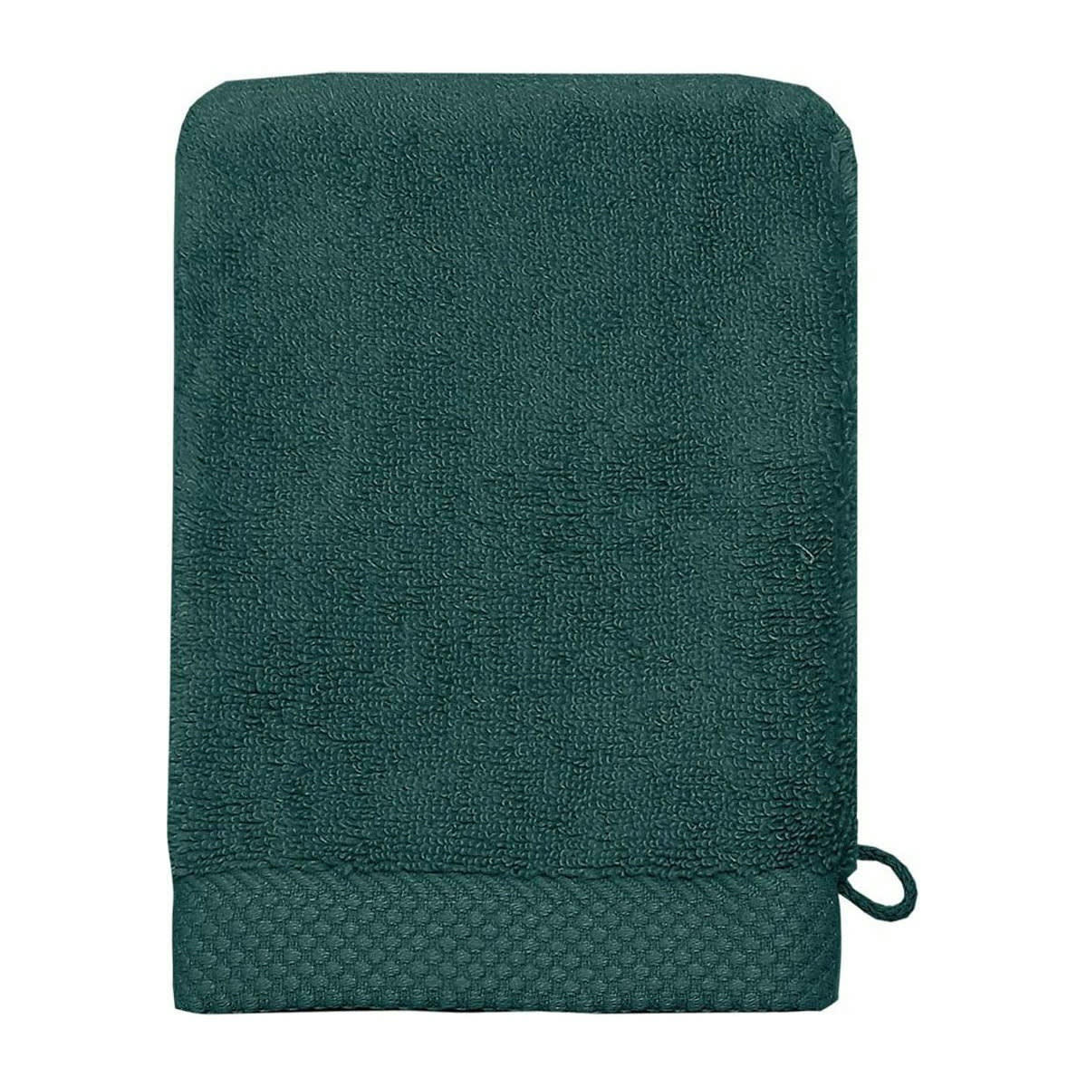 SENSOFT - 3 gants de toilette zéro twist 560gr/m²  petrol 16x22 cm