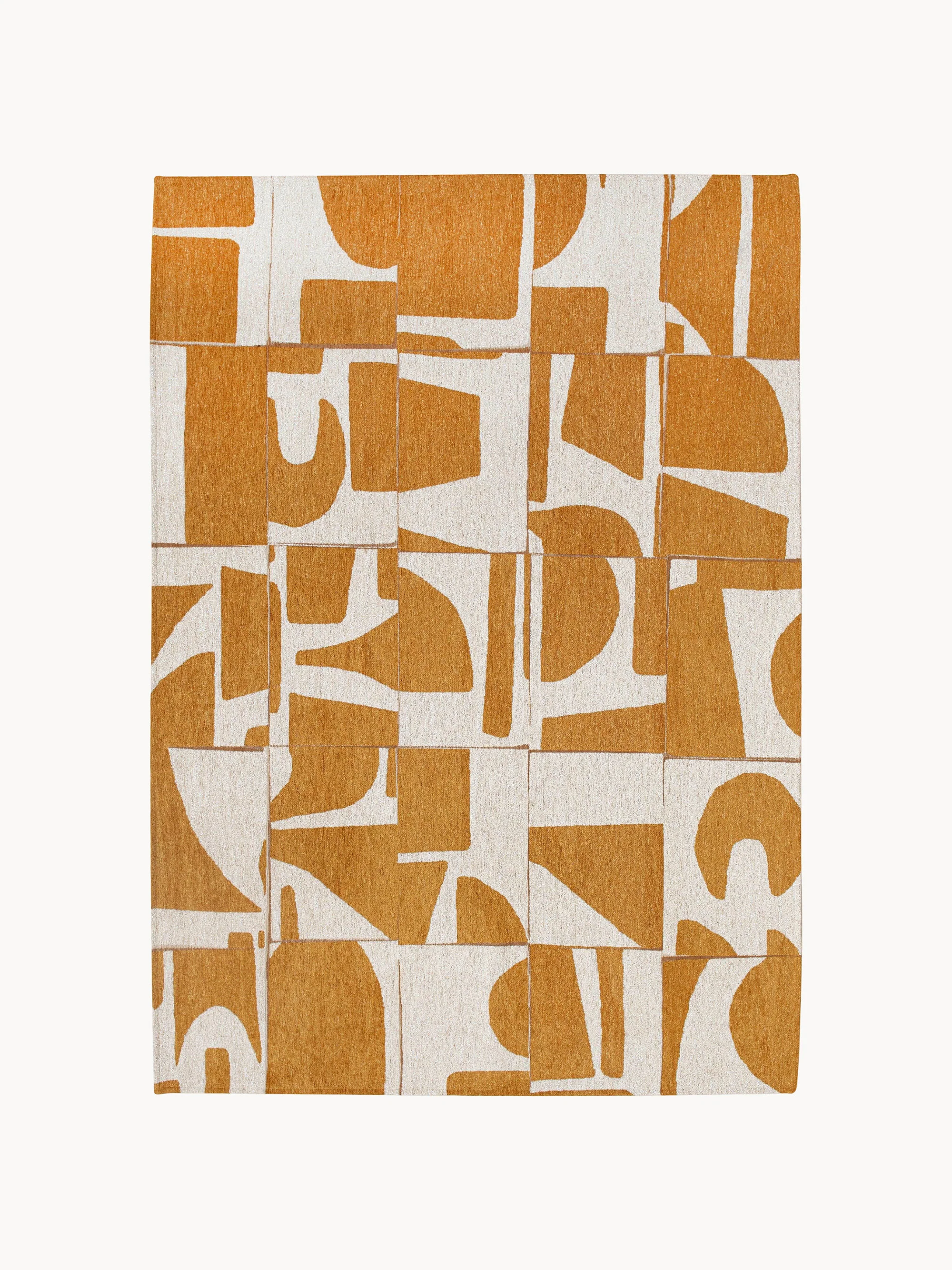Waschbarer Indoor & Outdoor-Jacquard-Teppich Papercut