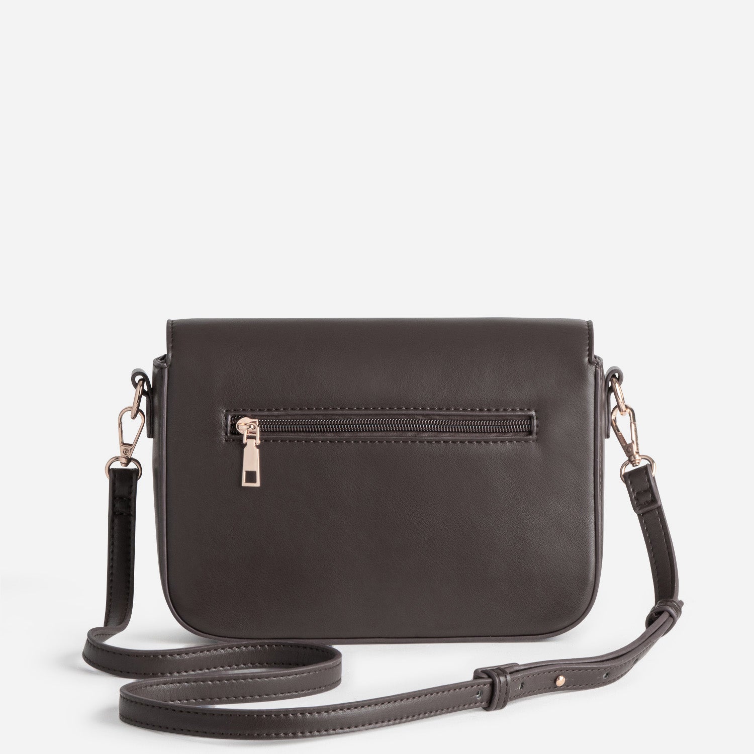 Sac à main marron métalleries dorées