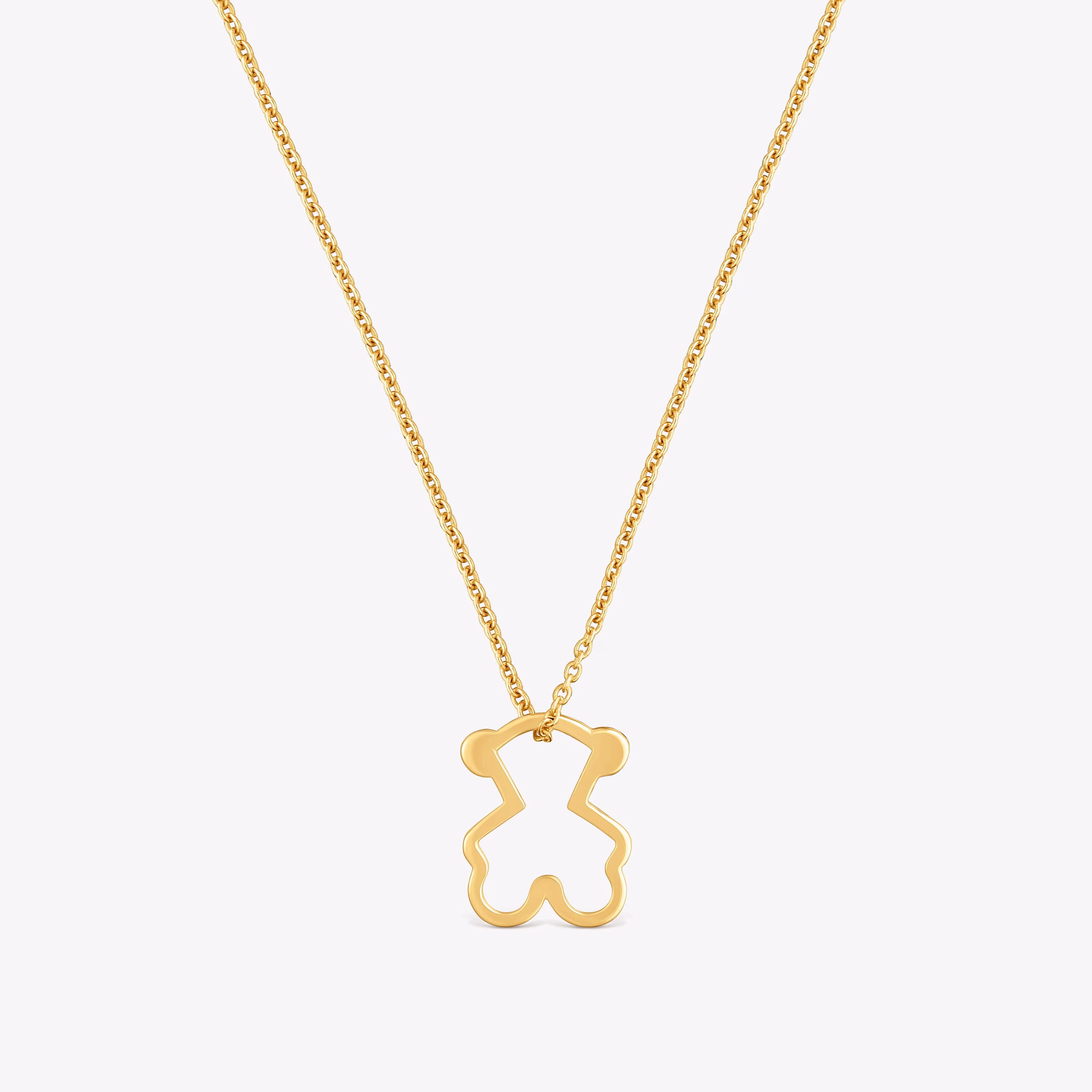 Collar oso de oro 9 kt Kaos
