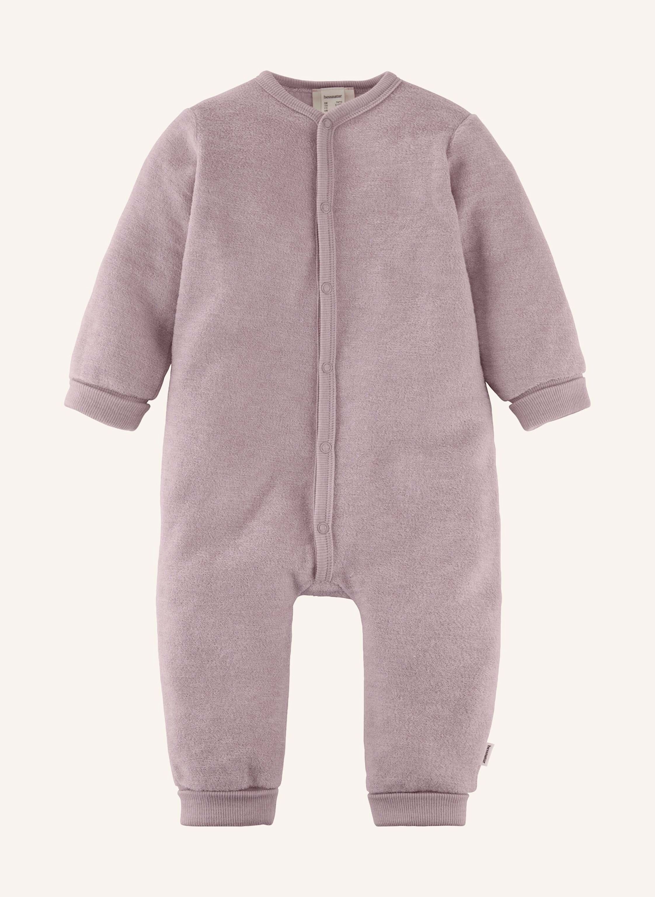hessnatur hessnatur Wollfrottee Overall aus reiner Bio-Merinowolle